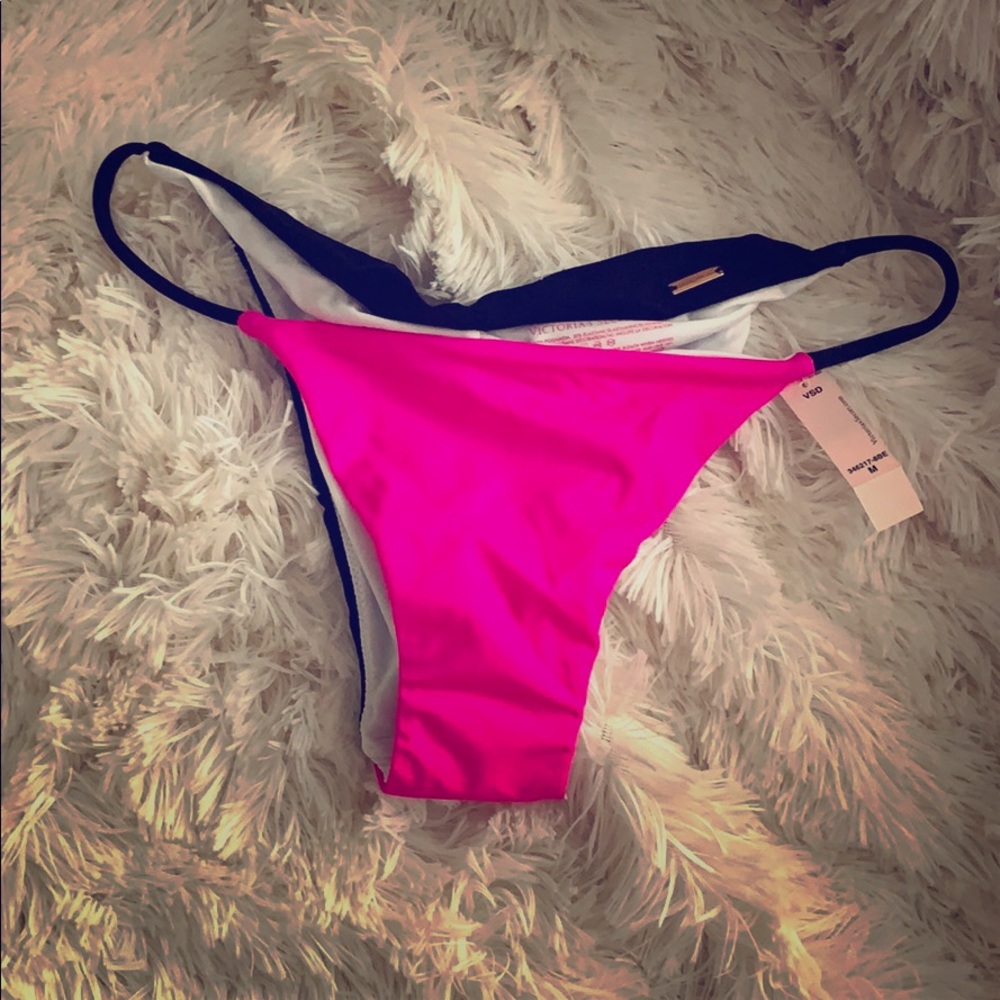 Tiny bikini bottoms.